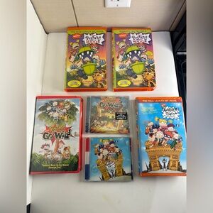 Rugrats and Wild Thornberrys VHS and CD Collection